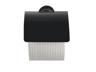 Бумагодержатель, Duravit, Starck T, шгв 125*83*131, цвет-черный матовый — иконка