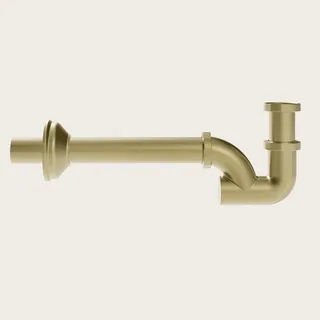 Сифон, Gessi, Technical Accessories, трубный, 1 1/4", цвет-Brushed Brass PVD