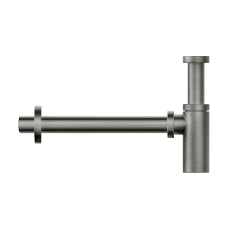 Сифон, Gessi, Technical Accessories, бутылочный, 1 1/4", цвет-Steel Brushed