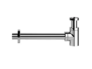 Сифон, Gessi, Technical Accessories, для биде, округлый, 1 1/4", цвет-Finox Brushed Nickel — иконка