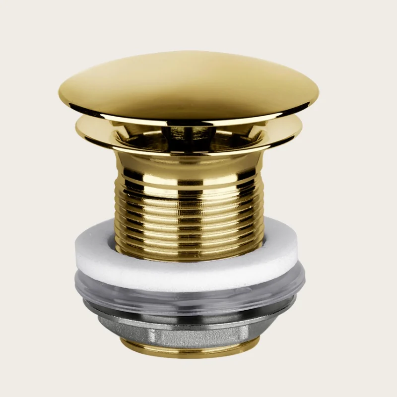 Донный клапан, Gessi, Technical Accessories, для раковин, 1 1/4", цвет-Brushed Gold PVD