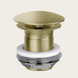 Донный клапан, Gessi, Technical Accessories, для раковин, 1 1/4", цвет-Brushed Brass PVD