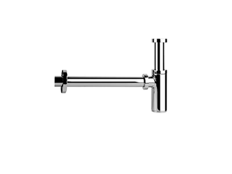 Сифон, Gessi, Technical Accessories, для раковины, округлый, 1 1/4", цвет-White CN