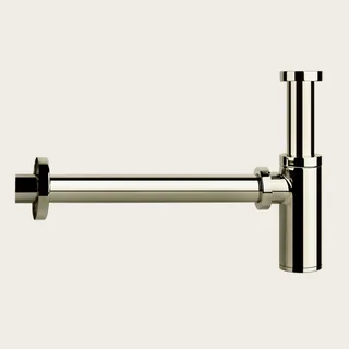 Сифон, Gessi, Technical Accessories, бутылочный, 1 1/4", цвет-Nickel PVD