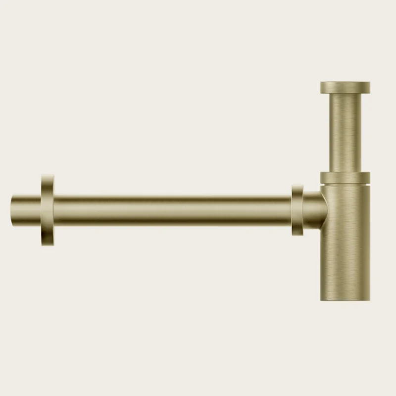 Сифон, Gessi, Technical Accessories, бутылочный, 1 1/4", цвет-Brushed Brass PVD