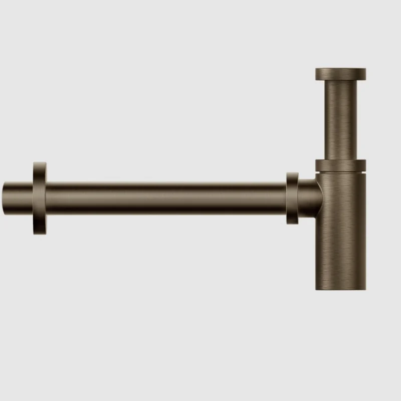 Сифон, Gessi, Technical Accessories, бутылочный, 1 1/4", цвет-Coffee Bronze Brushed PVD