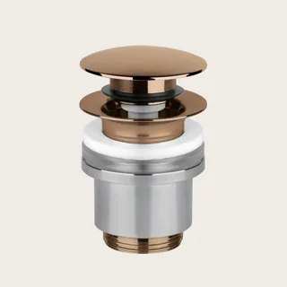 Донный клапан, Gessi, Technical Accessories, для раковины, цвет-Copper PVD