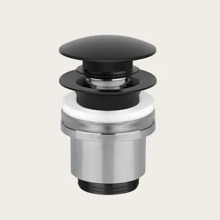 Донный клапан, Gessi, Technical Accessories, 1 1/4, диаметр, мм-63.5, для раковины, цвет-чёрный матовый