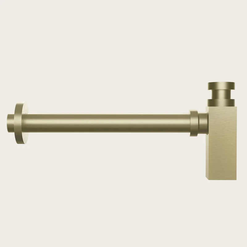 Сифон, Gessi, Technical Accessories, бутылочный, 1 1/4", цвет-Brushed Brass PVD