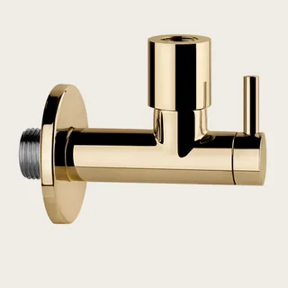 Кран-фильтр, Gessi, Technical Accessories, запорный, 1/2", цвет-Warm Bronze PVD