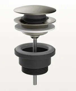 Донный клапан, Gessi, Technical Accessories, для раковин, 1 1/4", цвет-Steel Brushed