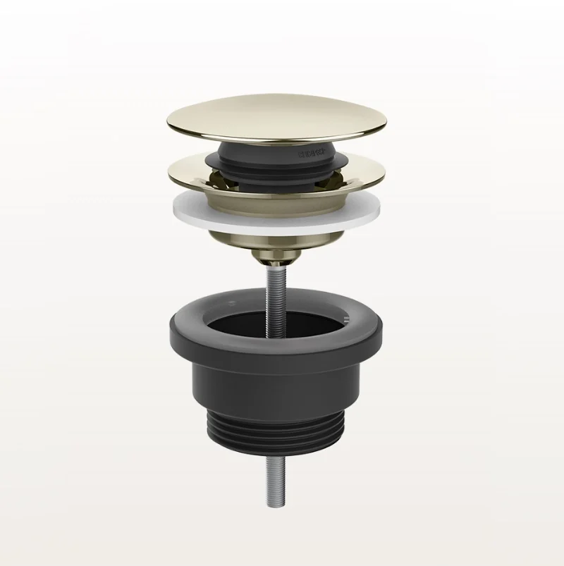 Донный клапан, Gessi, Technical Accessories, для раковин, 1 1/4", цвет-Nickel PVD