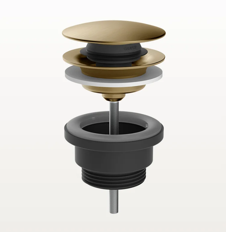 Донный клапан, Gessi, Technical Accessories, для раковин, 1 1/4", цвет-Warm Bronze Brushed PVD