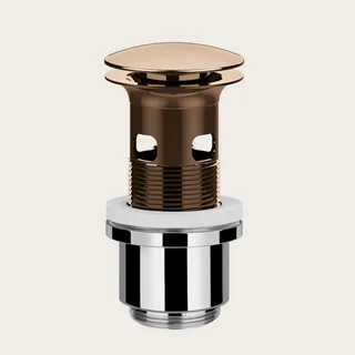 Донный клапан, Gessi, Technical Accessories, для раковин, 1 1/4", цвет-Copper PVD