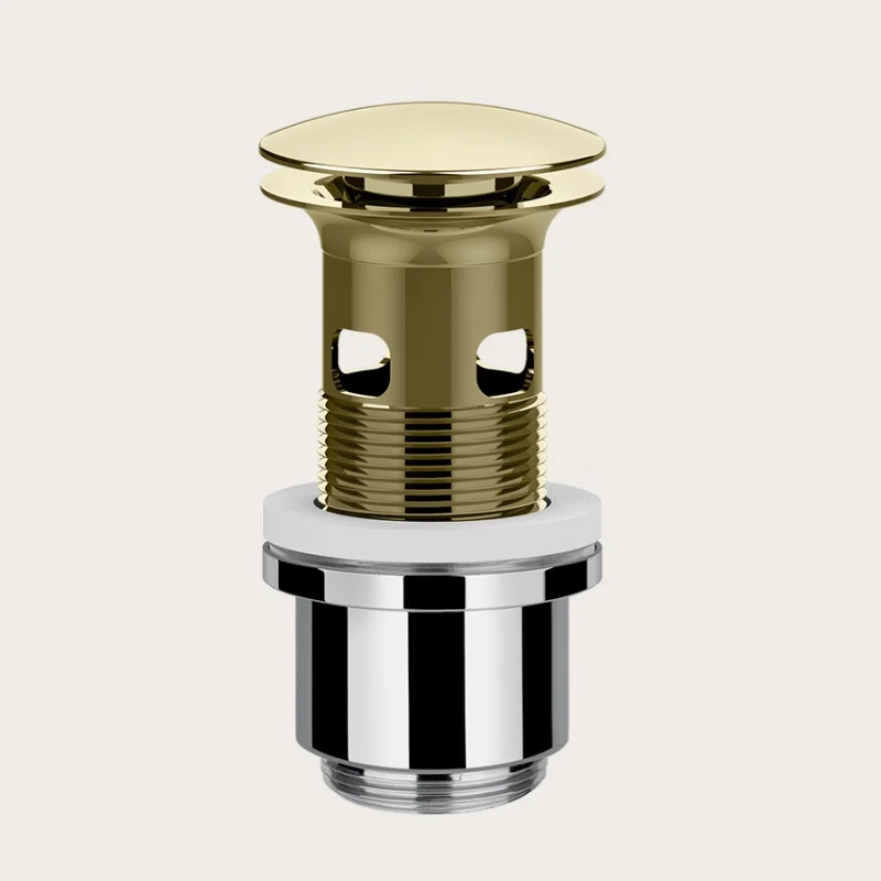 Донный клапан, Gessi, Technical Accessories, для раковин, 1 1/4", цвет-Brass PVD