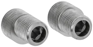 Комплект эксцентриков Сунержа Стилье (G 3/4" НР х G 1/2" НР) / 2 шт, цвет-сталь (без покрытия)