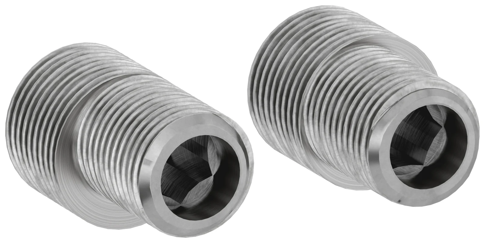 Комплект эксцентриков Сунержа Стилье (G 3/4" НР х G 1/2" НР) / 2 шт, цвет-сталь (без покрытия)