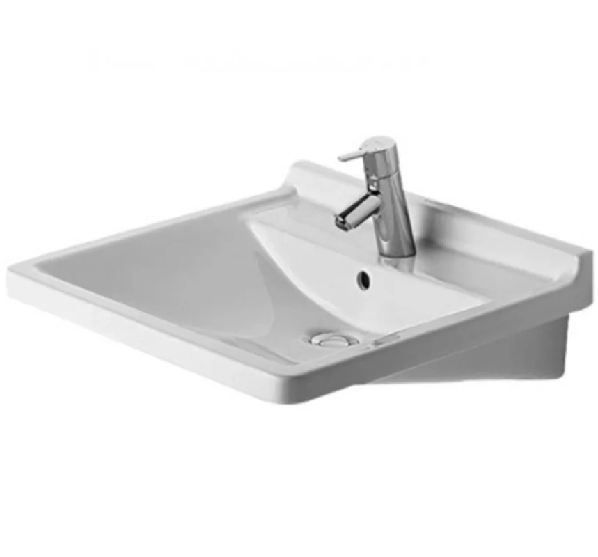 Раковина, Duravit, Starck 3, шгв 600*545*165, отверстия для смесителя-1, цвет-белый