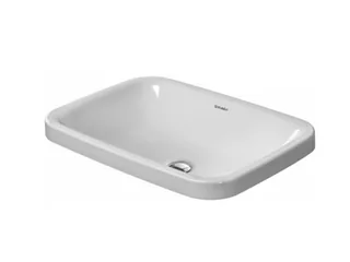 Раковина, Duravit, Durastyle, шгв 600*430*145, отверстия для смесителя-отсутствуют, цвет-белый — иконка