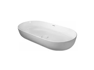 Раковина, Duravit, Luv, шгв 800*400*140, отверстия для смесителя-отсутствуют, цвет-белый