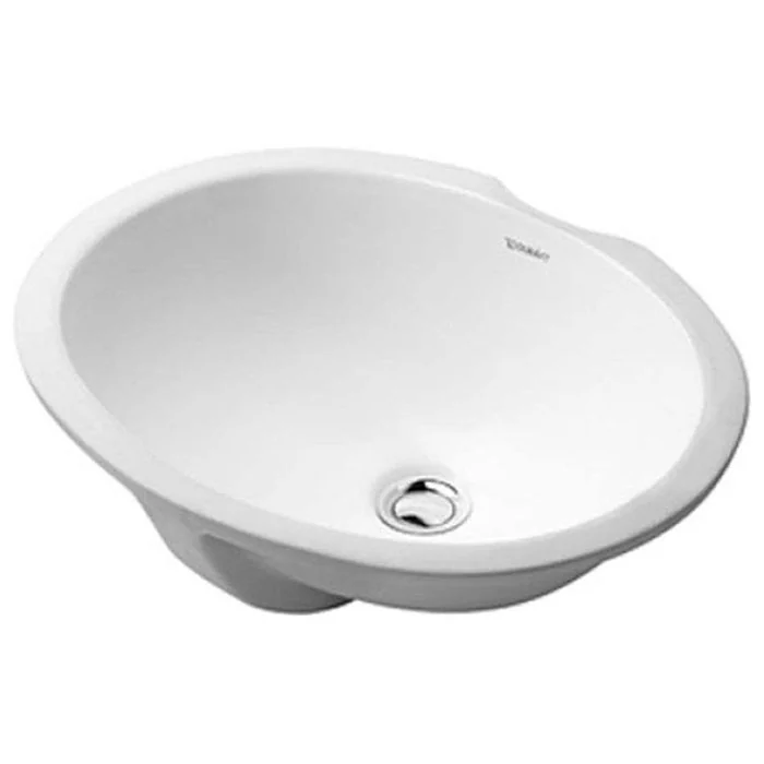Раковина, Duravit, Dune, шгв 575*415*190, отверстия для смесителя-отсутствуют, цвет-белый