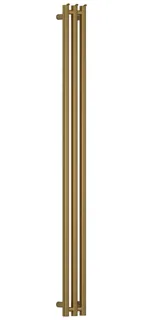 Полотенцесушитель, Сунержа, Терция 4.0, шгв 138*82*1507, нижнее справа, цвет-латунь состаренная