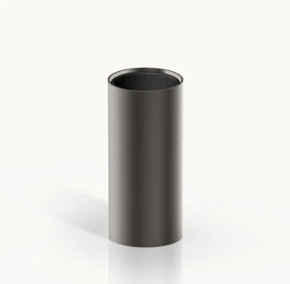 Стакан, Decor Walther, MIKADO, шгв 55*55*125, цвет-Dark Metal Matt PVD/черный