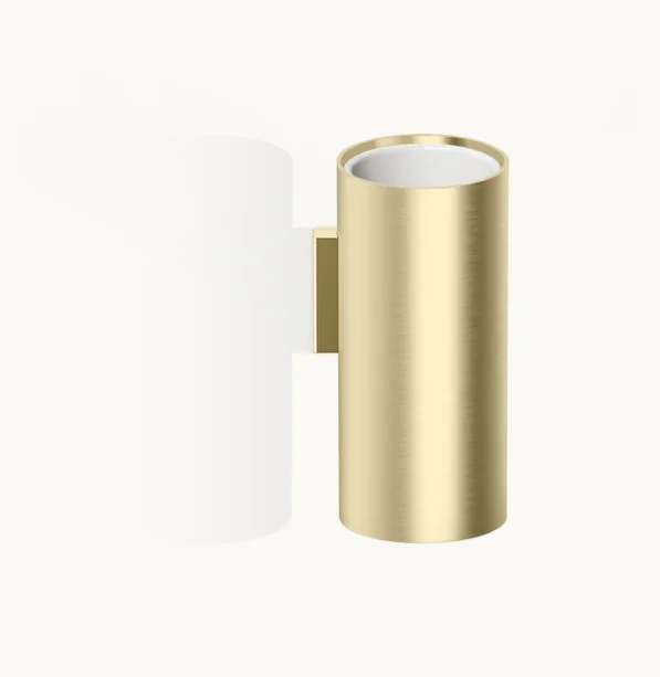 Стакан, Decor Walther, MIKADO, шгв 55*65*125, цвет-золото матовое/белый