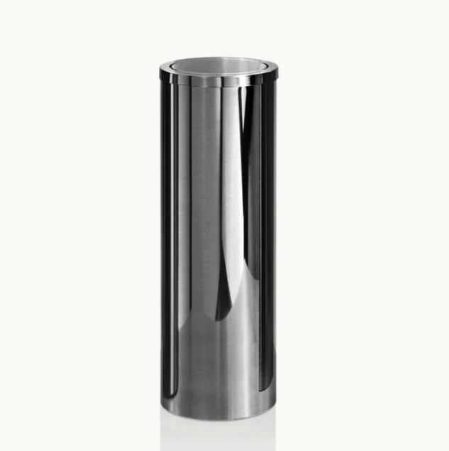 Ведро для мусора, Decor Walther, DW, шгв 200*200*600, цвет-сталь матовая