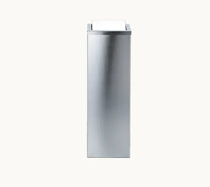 Ведро для мусора, Decor Walther, DW, шгв 200*200*600, цвет-сталь матовая