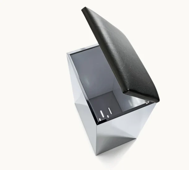 Корзина для белья, Decor Walther, CASE, шгв 420*320*660, цвет-черный
