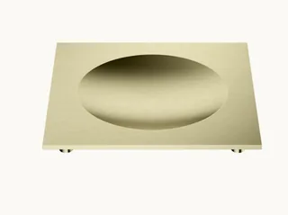 Мыльница, Decor Walther, DW, шгв 125*125*10, цвет-золото матовое