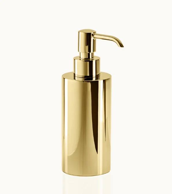 Дозатор для жидкого мыла, Decor Walther, DW, шгв 67,5*67.5*116, цвет дозатора-золото