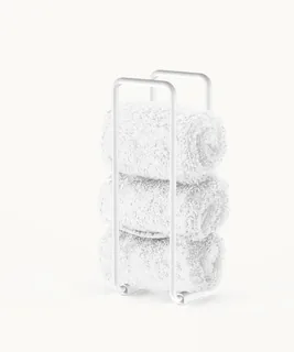 Полотенцедержатель, Decor Walther, DW, шгв 90*90*270, цвет-белый матовый