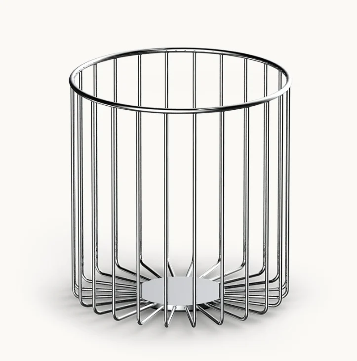 Корзина, Decor Walther, DW, шгв 240*240*260, цвет-хром