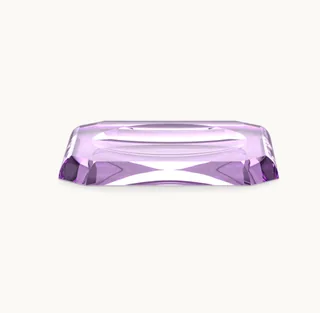 Лоток для расчески, Decor Walther, Kristall, шгв 130*230*25, цвет-фиолетовый