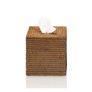 Салфетница, Decor Walther, BASKET, KBQ, шгв 140*140*140, цвет-ротанг темный (Rattan dunkel) — иконка