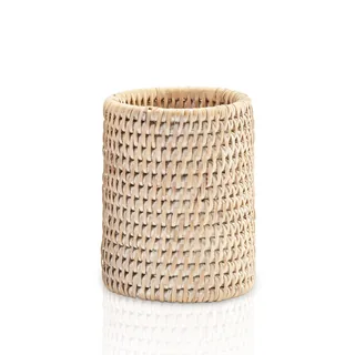 Стакан, Decor Walther, BASKET, BER, шгв 80*80*105, цвет-ротанг светлый (Rattan hell) — иконка