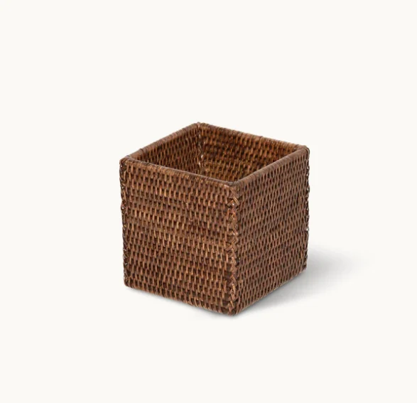 Контейнер универсальный, Decor Walther, BASKET, шгв 140*140*140, цвет-ротанг темный