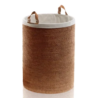 Корзина для белья, Decor Walther, BASKET, SPA, шгв 500*500*700, цвет-ротанг темный (Rattan dunkel) — иконка