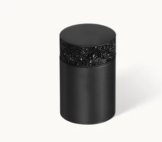 Контейнер для принадлежностей, Decor Walther, Rocks, шгв 65*65*98, цвет-черный матовый