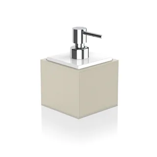 Дозатор для жидкого мыла, Decor Walther, Brownie, шгв 99*99*147, цвет дозатора-хром/песок