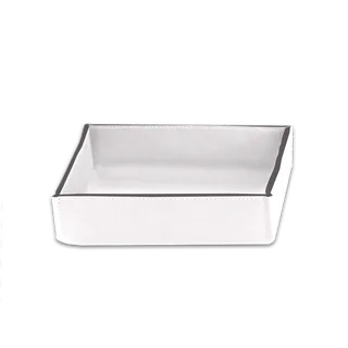 Лоток, Decor Walther, Nappa TAB S, шгв 170*170*45, цвет-белоснежный