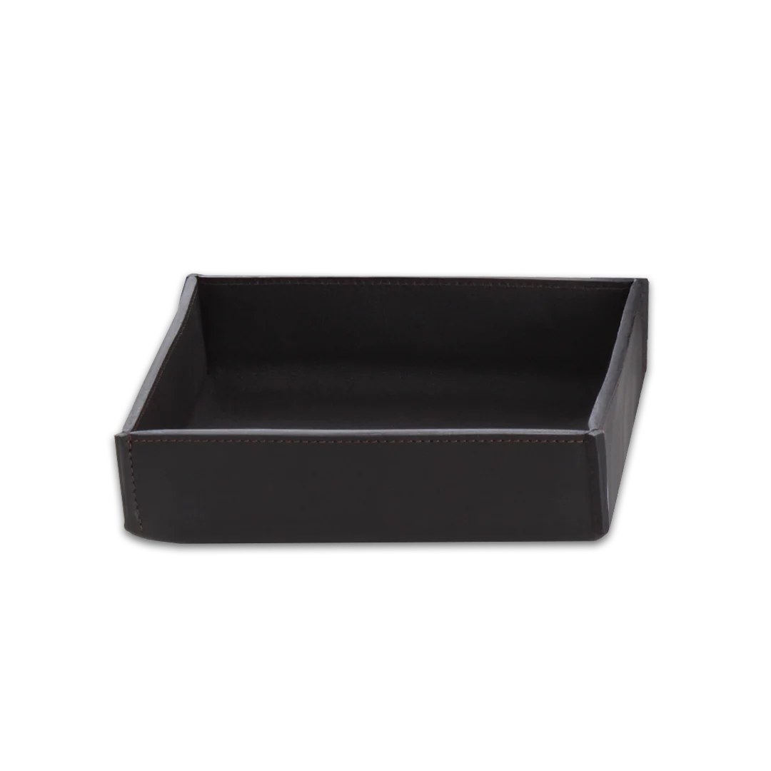 Лоток, Decor Walther, Nappa TAB S, шгв 170*170*45, цвет-черно-коричневый