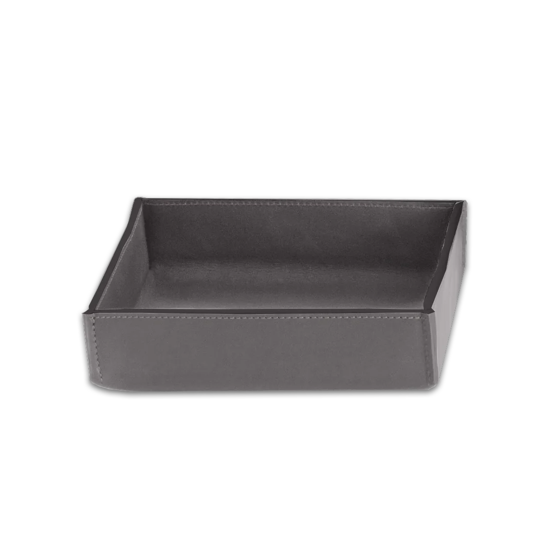 Лоток, Decor Walther, Nappa TAB S, шгв 170*170*45, цвет-дымчато-серый