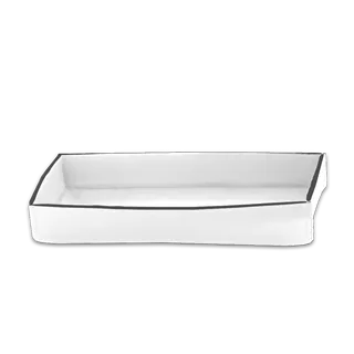 Лоток, Decor Walther, Nappa TAB L, шгв 290*170*45, цвет-белоснежный