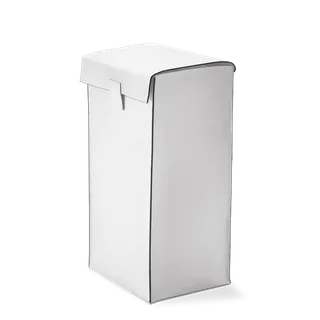Корзина для белья, Decor Walther, NAPPA WB, шгв 370*300*660, цвет-белый