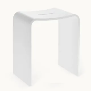Табурет, Decor Walther, Stone, шгв 400*280*460, цвет-белый матовый — иконка