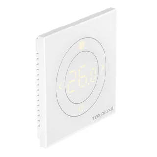 Терморегулятор, Теплолюкс, Solus Zen Wi-Fi, электронный, цвет-белый с белой рамкой
