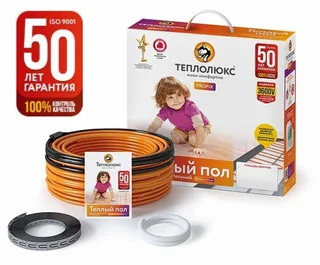 Кабель нагревательный, Теплолюкс, Tropix ТЛБЭ, 100,0 м/2000 Вт — иконка